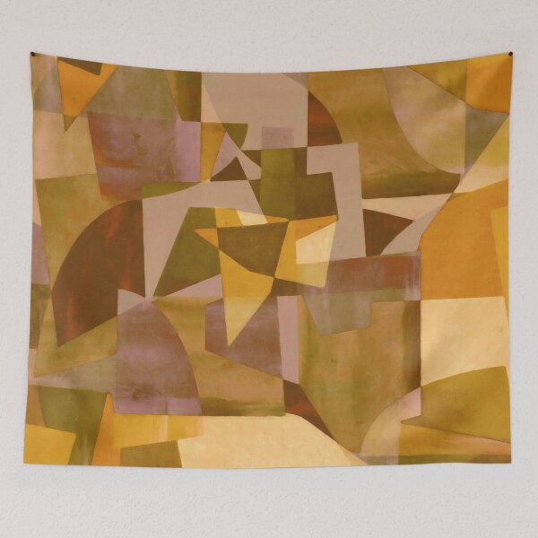 Item preview, Warm Hued Geometric abstract Art  designed and sold by CreatifyArtHub.
