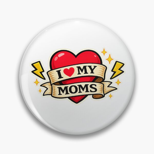 Item preview, I Heart My Moms Tattoo designed and sold by Tiny & Proud.