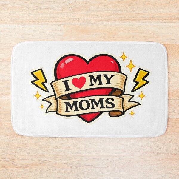 Item preview, I Heart My Moms Tattoo designed and sold by Tiny & Proud.