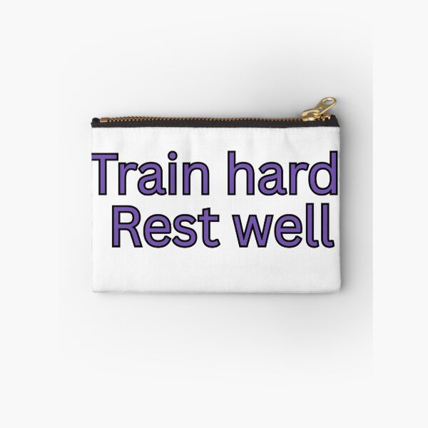 Item preview, Train hard. Rest well-gym quote designed and sold by HustlersShop77.
