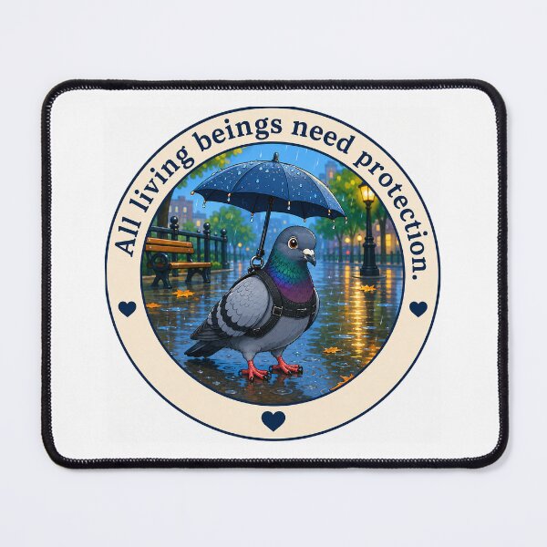 Item preview, All living beings need protection. designed and sold by RGUVegan.