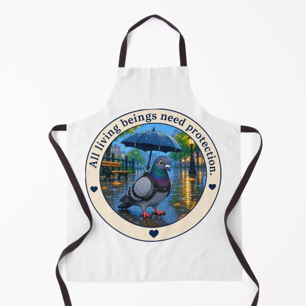 Item preview, All living beings need protection. designed and sold by RGUVegan.