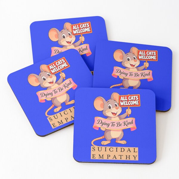 Item preview, MICE FOR ALL CATS WELCOME SUICIDAL EMPATHY 7 designed and sold by DigitalandPhoto.