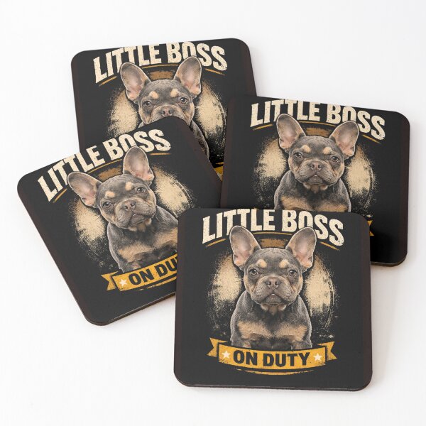 Item preview, Little Boss French Bulldog On Duty Vintage Dog designed and sold by ivodanivan.