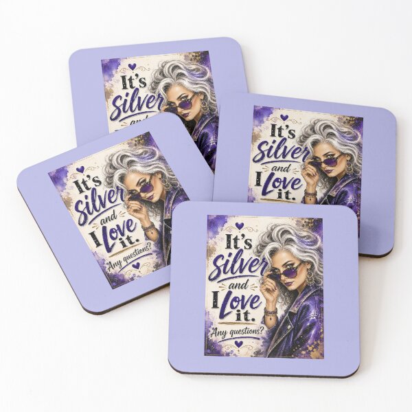Item preview, It's silver and I love it!  – Silver Hair Empowerment designed and sold by Pattie Marie.