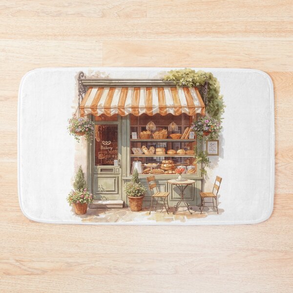 Item preview, Pastel Watercolor European Bakery designed and sold by CozyinTime.