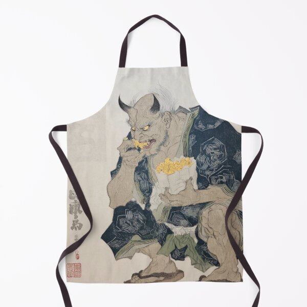 Item preview, Oni Eating Popcorn designed and sold by lautir.
