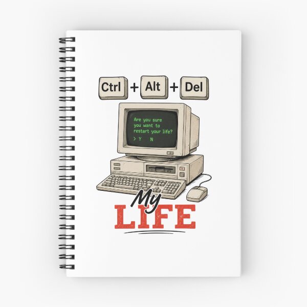 Item preview, Ctrl Alt Del My Life designed and sold by INVITOARTE.