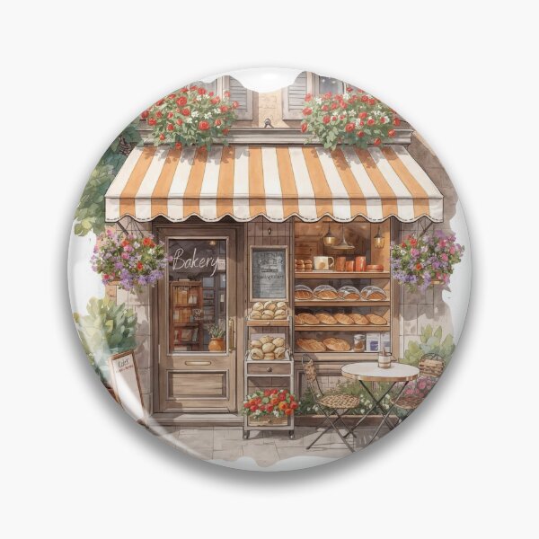 Item preview, European Summer Bakery designed and sold by CozyinTime.
