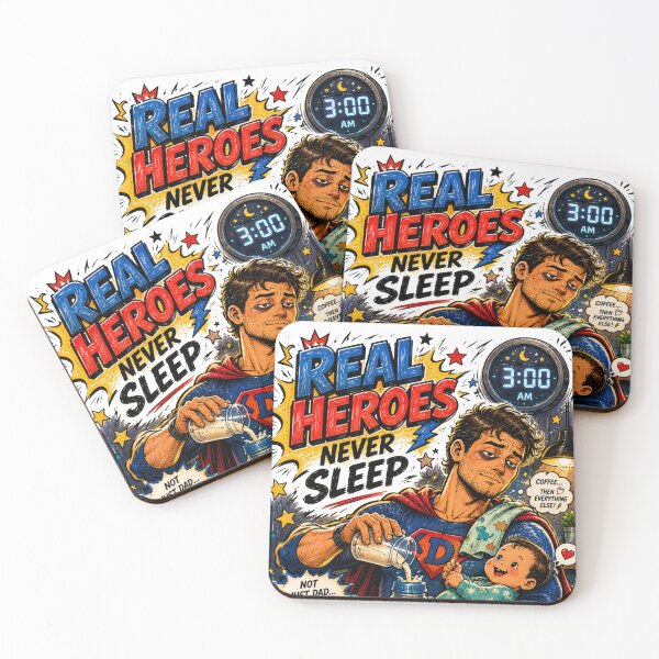 Item preview, Nighttime Superhero Dad Retro Comic Funny designed and sold by JonelleTshirts.