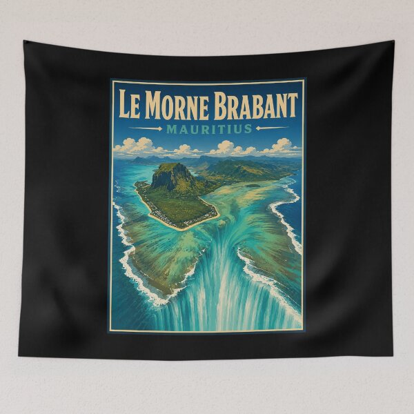 Item preview, Le Morne Brabant - Mauritius designed and sold by GoodOldVintage.