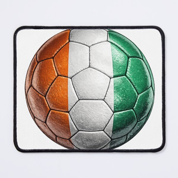 Item preview, Ivory Coast Football Flag Design designed and sold by redsharkuk.