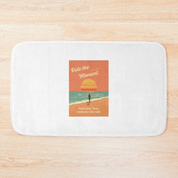 Item preview, Ride The Moment Ocean Surf Flow Design designed and sold by jojodebondy.
