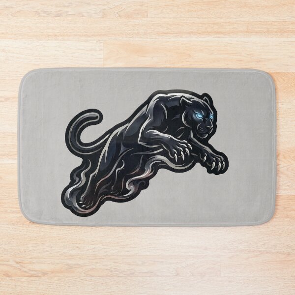 Item preview, Carolina Panthers Black Panther Neon Predator Artwork designed and sold by MythicCotton.