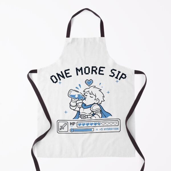 Item preview, One More Sip RPG Hydration Meme designed and sold by MonkiFlipp.