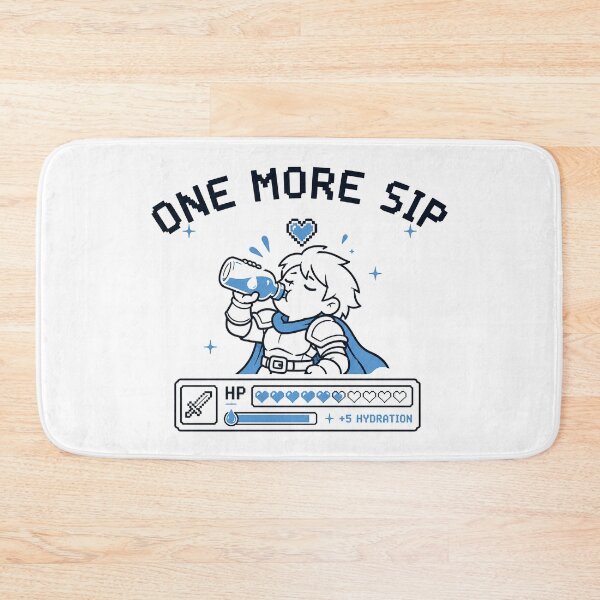 Item preview, One More Sip RPG Hydration Meme designed and sold by MonkiFlipp.