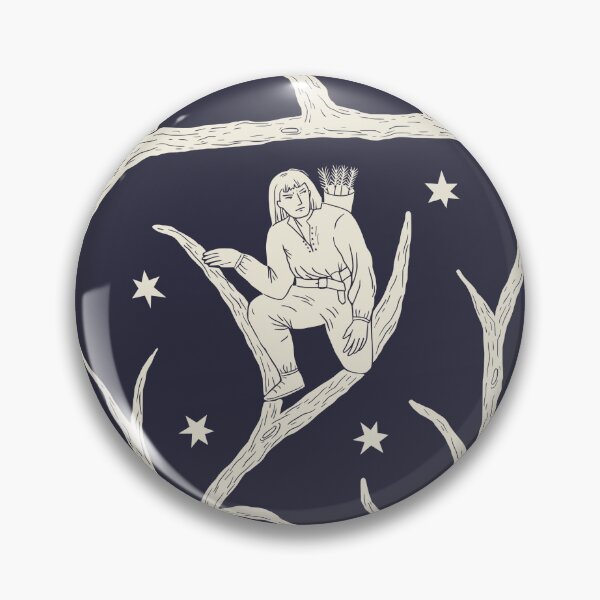 Item preview, The Young Prince's Vigil — Dark Fairy Tale Folk Art designed and sold by Ema Tudose.
