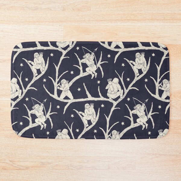 Item preview, The Young Prince's Vigil — Dark Fairy Tale Folk Art designed and sold by Ema Tudose.