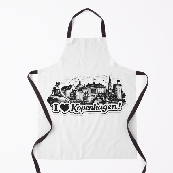 Item preview, I love the Copenhagen skyline. designed and sold by Stickimaison.
