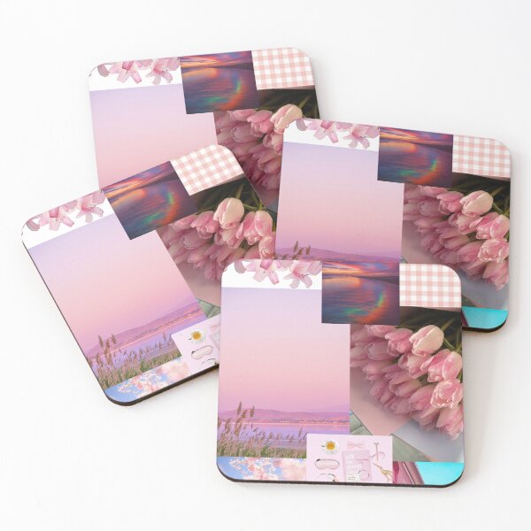Item preview, Cherry Blossom and Rainbow Photo Grid designed and sold by altanduranstudio.