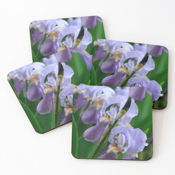 Item preview, Violet iris in spring garden designed and sold by olena2552.