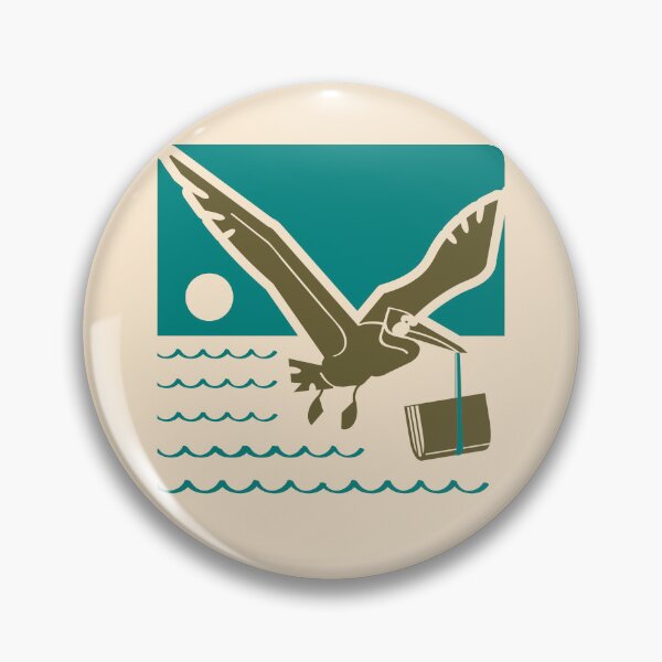 Item preview,  Pelican with a book designed and sold by Konopikyu.