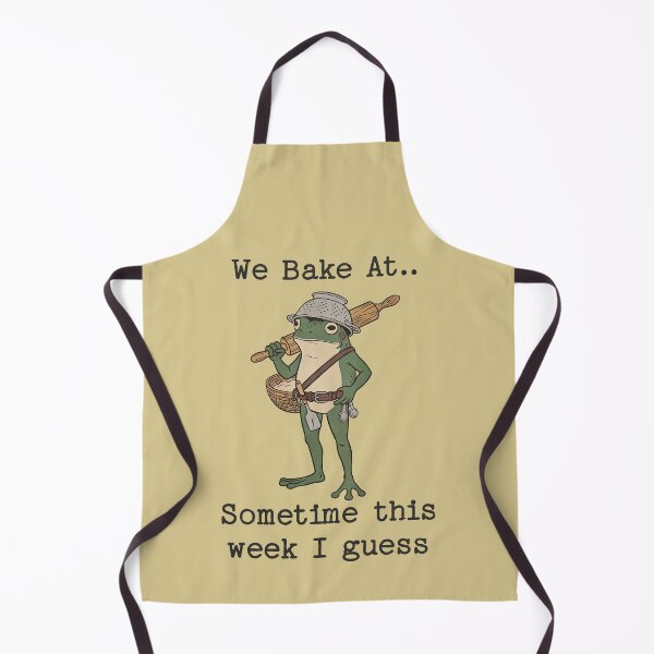 Item preview, Funny Baking Frog Procrastinator Cook Humor designed and sold by d247.
