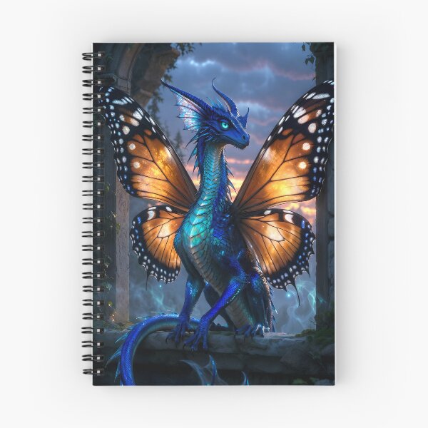 Item preview, The Bluefire Faedrake designed and sold by Stubblejumper Artworks.