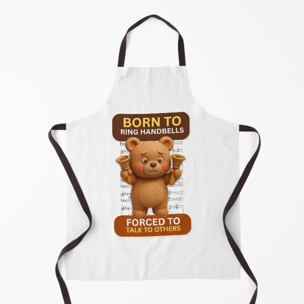 Item preview, Born to ring handbells - forced to talk to others designed and sold by CelticClapper.