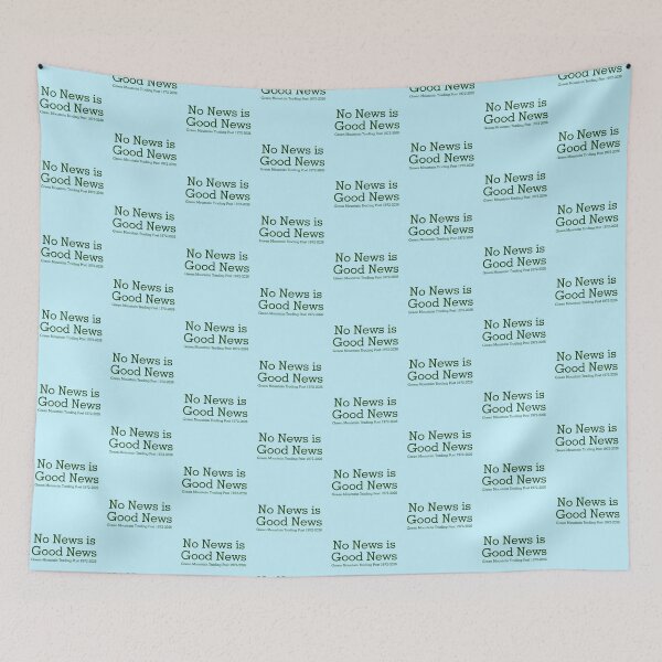 Item preview, No News is Good News designed and sold by Grateful-Fool.
