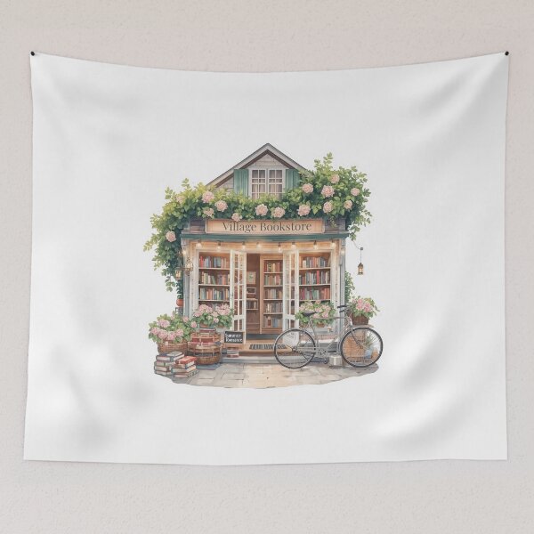Item preview, Summer Bookshop designed and sold by CozyinTime.