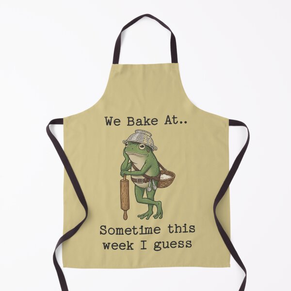 Item preview, We Bake At Sometime This Week I Guess Frog Baker designed and sold by d247.