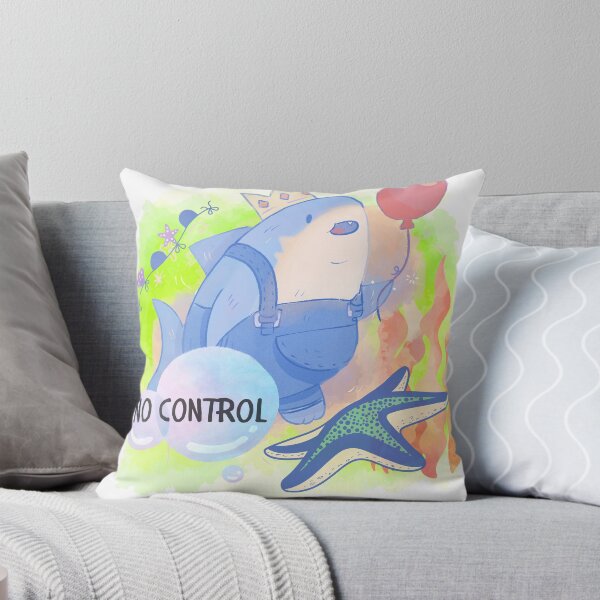 Item preview, Cute Shark in Overalls No Control Aesthetic designed and sold by ArcheVectors.