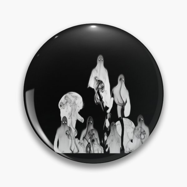 Item preview, Smoke Ghosts – Dark Aesthetic Spooky  designed and sold by LujziWorld.