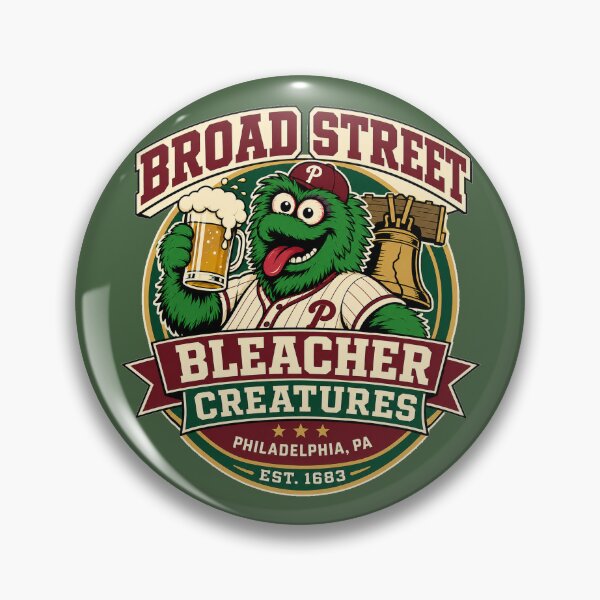 Item preview, Broad Street Bleacher Creatures Vintage Philadelphia Baseball Beer Shirt designed and sold by GhostDawgs.