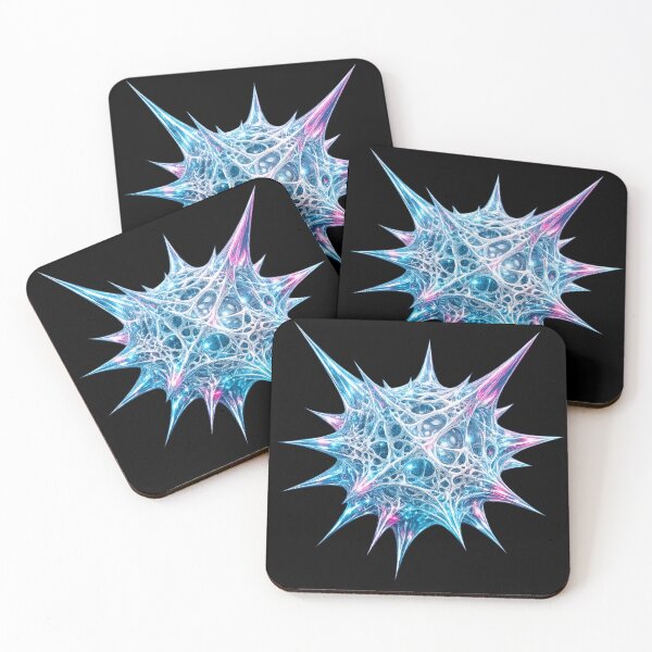 Item preview, Holographic Radiolaria designed and sold by krish-prints.