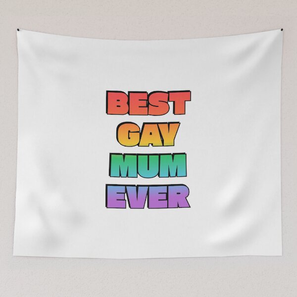 Item preview, Best Gay Mum Ever  designed and sold by Inspirationmotivation.