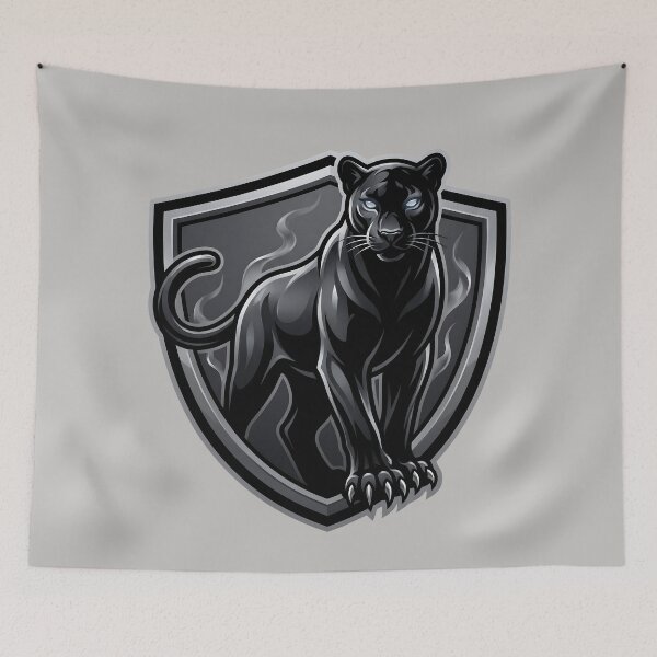 Item preview, Carolina Panthers Shadow Beast Fan Art designed and sold by MythicCotton.
