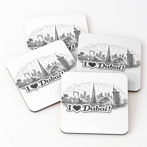 Item preview, I love the Dubai skyline. designed and sold by Stickimaison.
