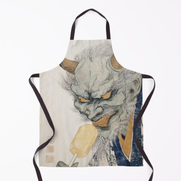 Item preview, Japanese Oni Eating popsicle designed and sold by lautir.
