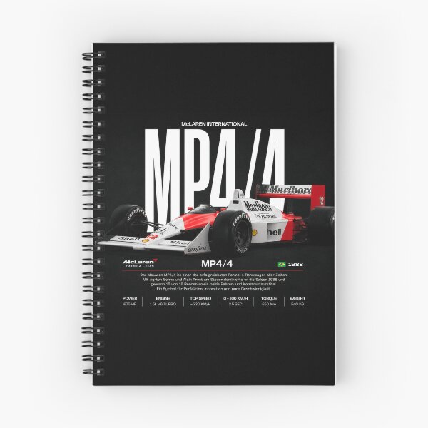 Item preview, McLaren MP4/4 Formula 1 Legend Racing Poster designed and sold by aloefx.