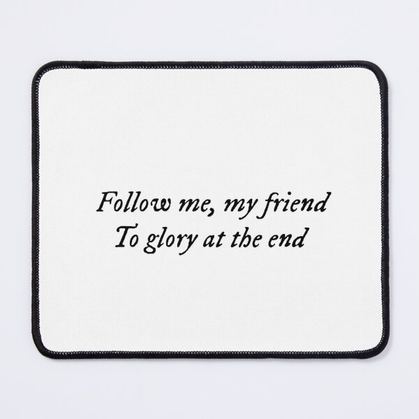Item preview, Follow me, my friend to glory at the end - The ballad of the witches’ road from Agatha all along designed and sold by Mart’s.
