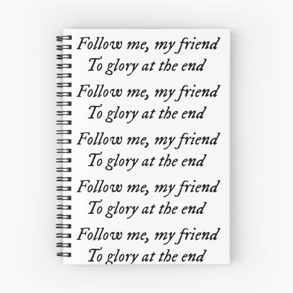 Item preview,  Follow me, my friend to glory at the end - The ballad of the witches’ road from Agatha all along  designed and sold by Mart’s.