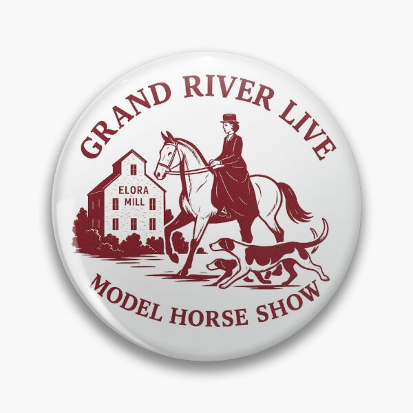 Item preview, Grand River Model Horse Show Logo designed and sold by SelectArcane.