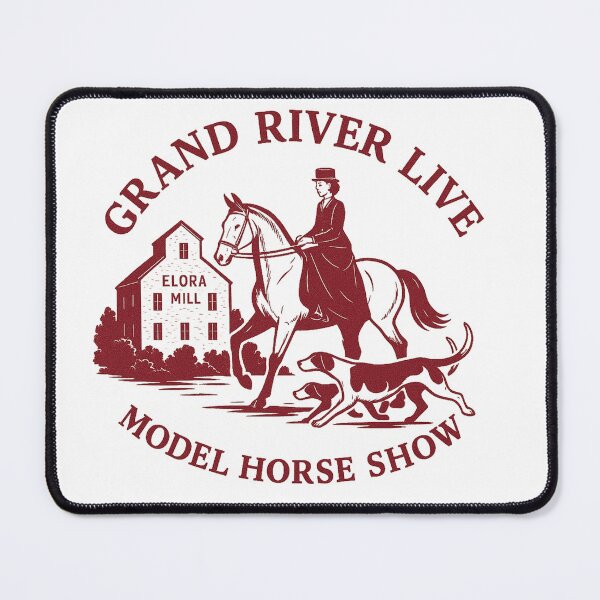 Item preview, Grand River Model Horse Show Logo designed and sold by SelectArcane.