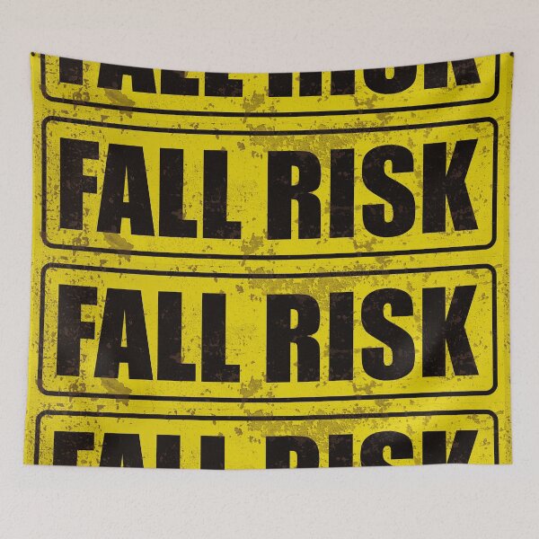 Item preview, NEVER FEAR THE FALL RISK PAIN IS TEMPORARY REGRET IS PERMANENT - Motivational Sign designed and sold by XIOMOS.
