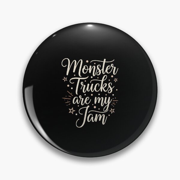 Item preview, Monster Trucks are My Jam Vintage Retro designed and sold by PopStars1993.