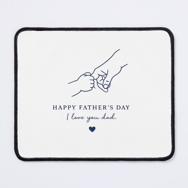 Item preview, Father and Son Fist Bump Minimalist Fathers Day Gift designed and sold by Monomintstore.