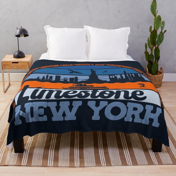 Item preview, LImestone New York Sunset Retro Vintage Local Pride Logo designed and sold by CRHPOD20.