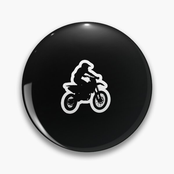 Item preview, Dirt Biking Motocross Rider Silhouette designed and sold by PopStars1993.